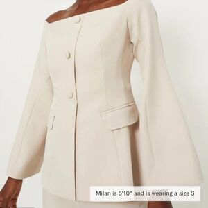 TUCKERNUCK Stone Off the Shoulder Bria Blouse